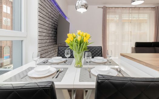 Nowoczesny apartament w sercu Gdańska